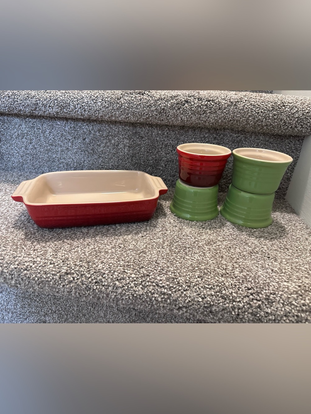 Le Creuset 7x 5 Casserole & Ramekins